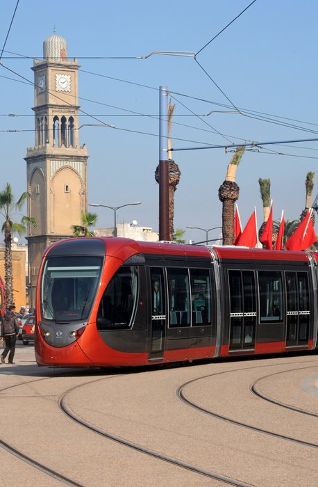 El raíl 41GPU de Tata Steel para el nuevo tranvía de Casablanca